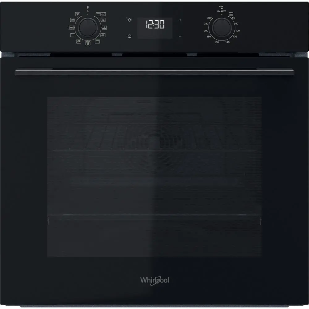 Piekarnik elektryczny Whirlpool OMK58CU1SB Termoobieg Czarny