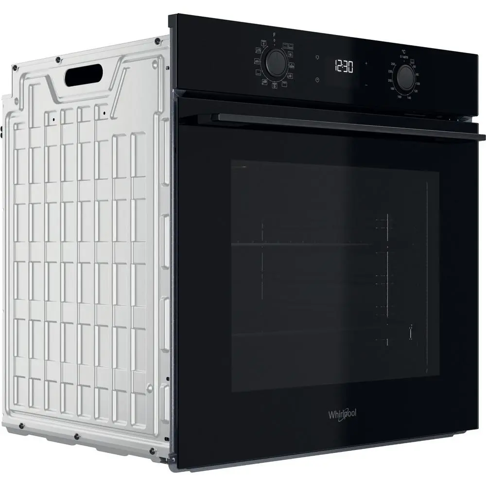 Piekarnik elektryczny Whirlpool OMK58CU1SB Termoobieg Czarny