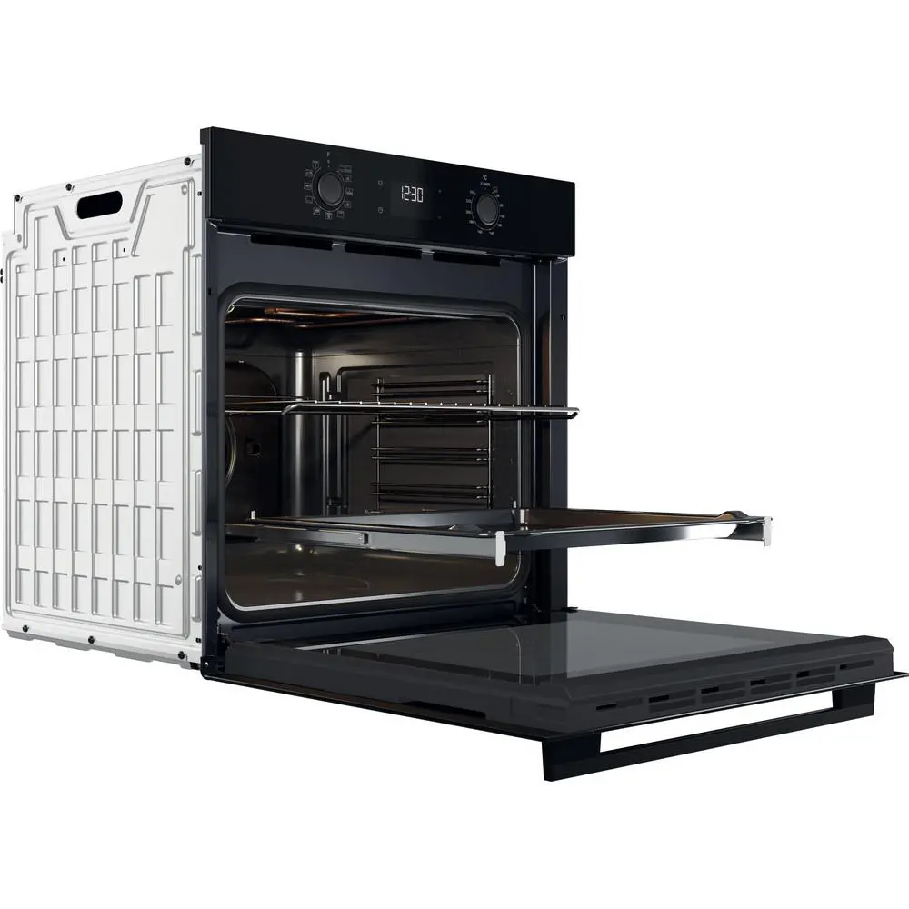 Piekarnik elektryczny Whirlpool OMK58CU1SB Termoobieg Czarny