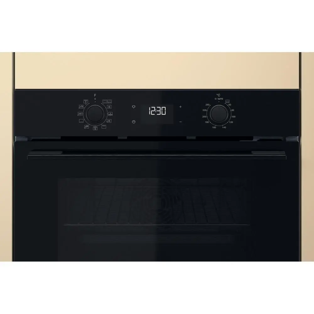 Piekarnik elektryczny Whirlpool OMK58CU1SB Termoobieg Czarny