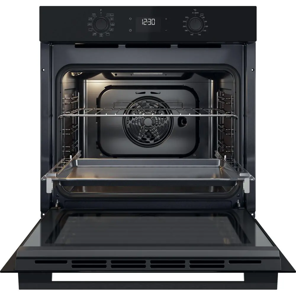 Piekarnik elektryczny Whirlpool OMK58CU1SB Termoobieg Czarny