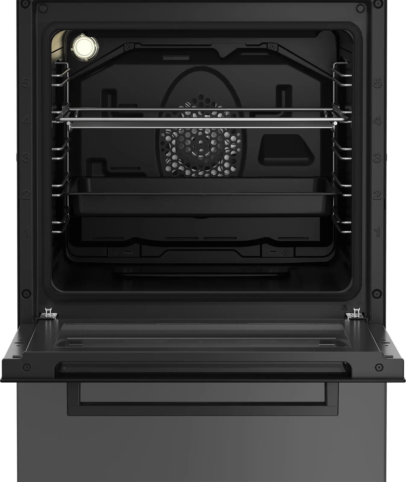Kuchnia gazowo-elektryczna Beko FSM52330DAO Termoobieg