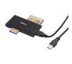 Czytnik kart Hama Multi USB 3.0 SD/mSD/CF/MS  Czarny