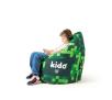 Pufa dla dzieci Diablo Chairs KIDO Tkanina Craft Zielony