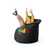 Diablo Chairs KIDO Tkanina Czarny