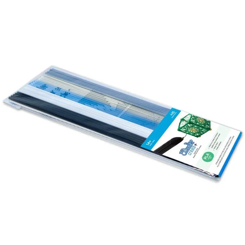 Filament 3Doodler PL-MIXNEW1 Create i Pro PLA 3mm 25szt. 5 kolorów Mix1