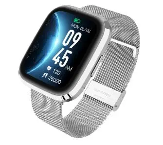 Smartwatch Garett GRC Style Silver Steel