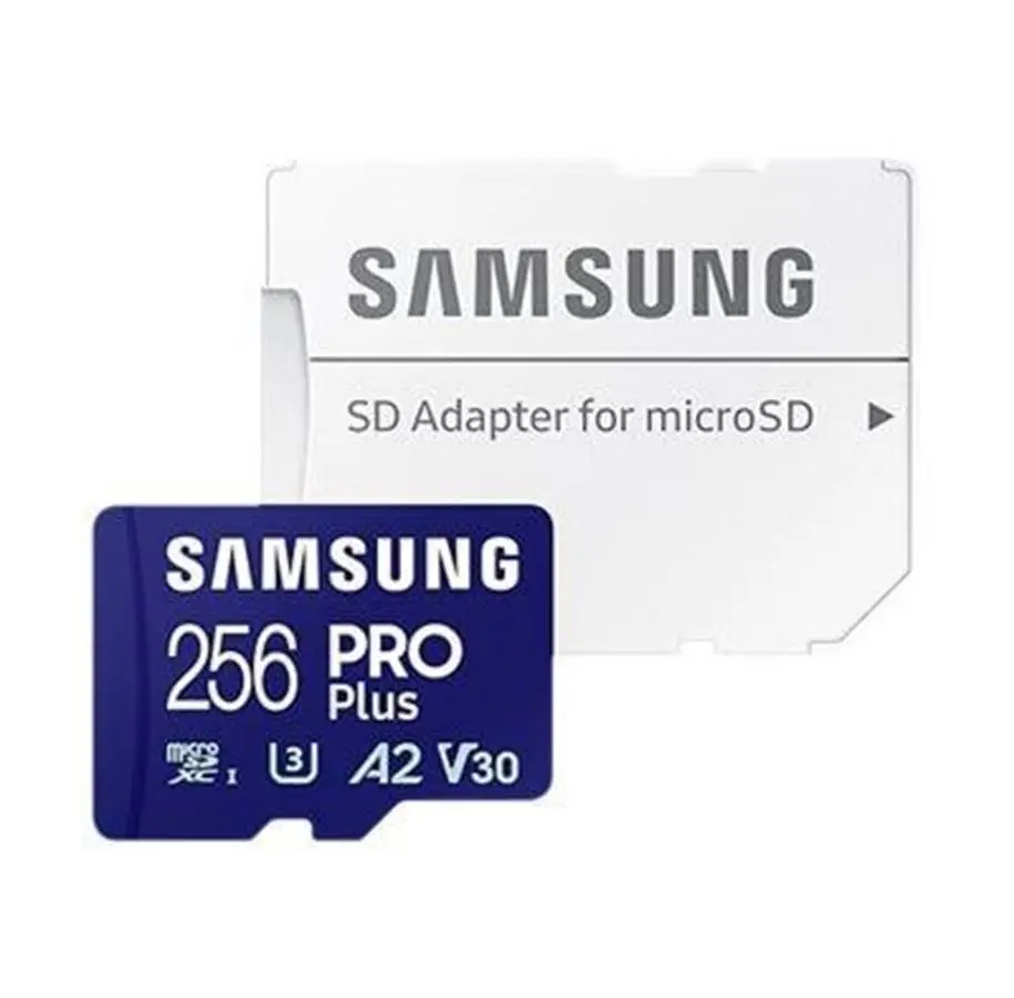 Karta pamięci Samsung PRO Plus microSDXC 256GB U3 A2 V30
