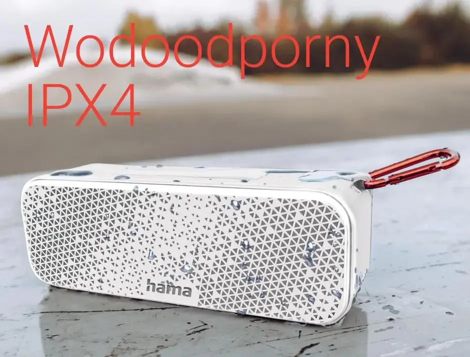 Głośnik Bluetooth Hama PowerBrick 2.0- 8W Biały