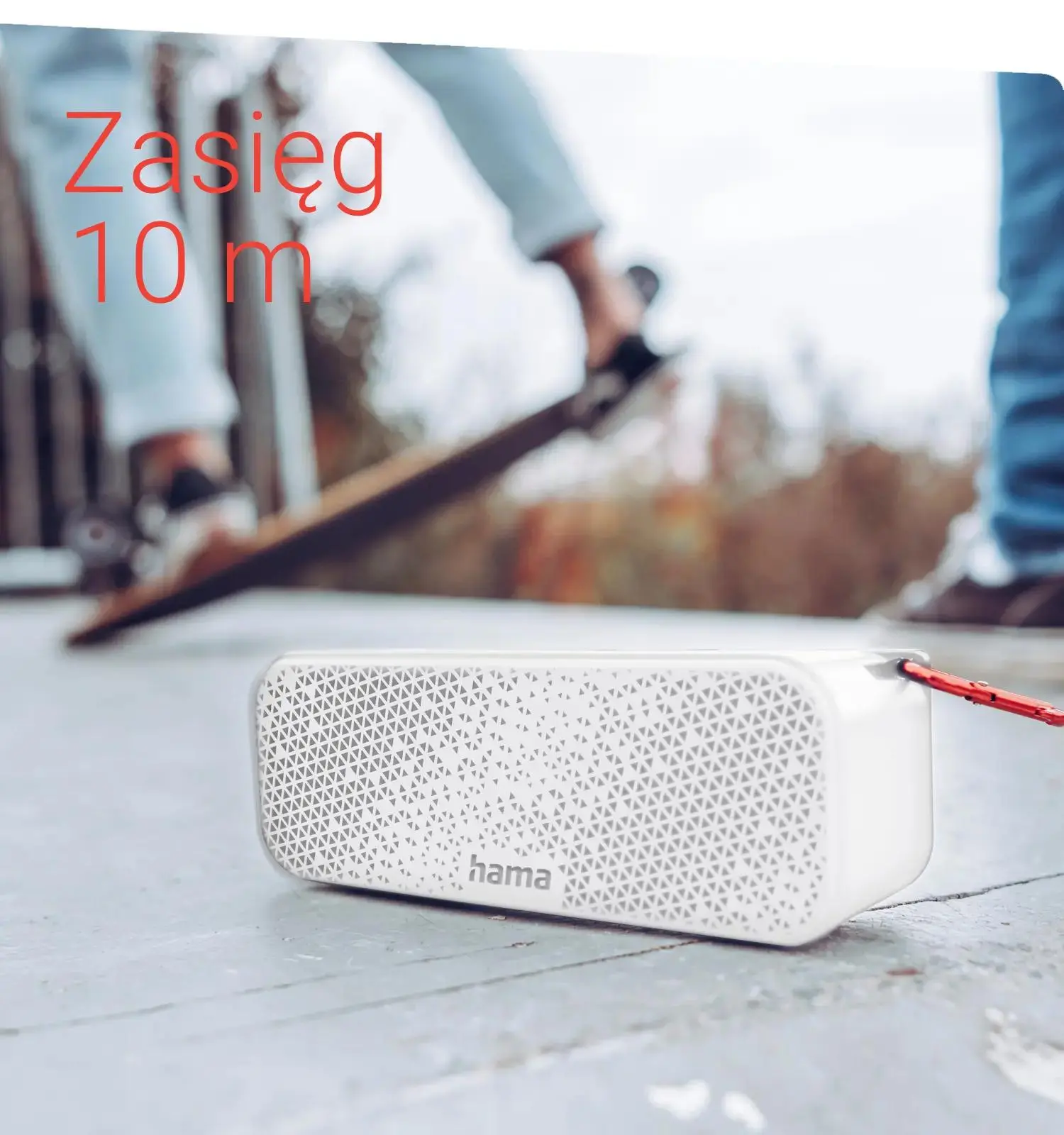 Głośnik Bluetooth Hama PowerBrick 2.0- 8W Biały