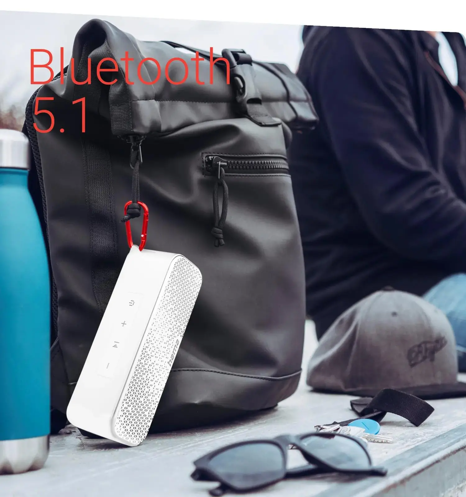 Głośnik Bluetooth Hama PowerBrick 2.0- 8W Biały