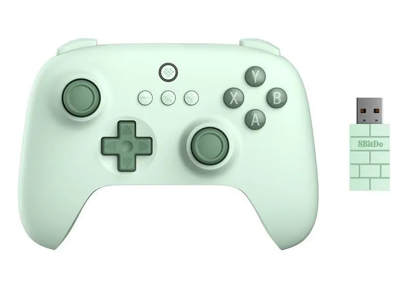 Pad 8BitDo Ultimate C 2.4G do PC, Android Bezprzewodowy Zielony