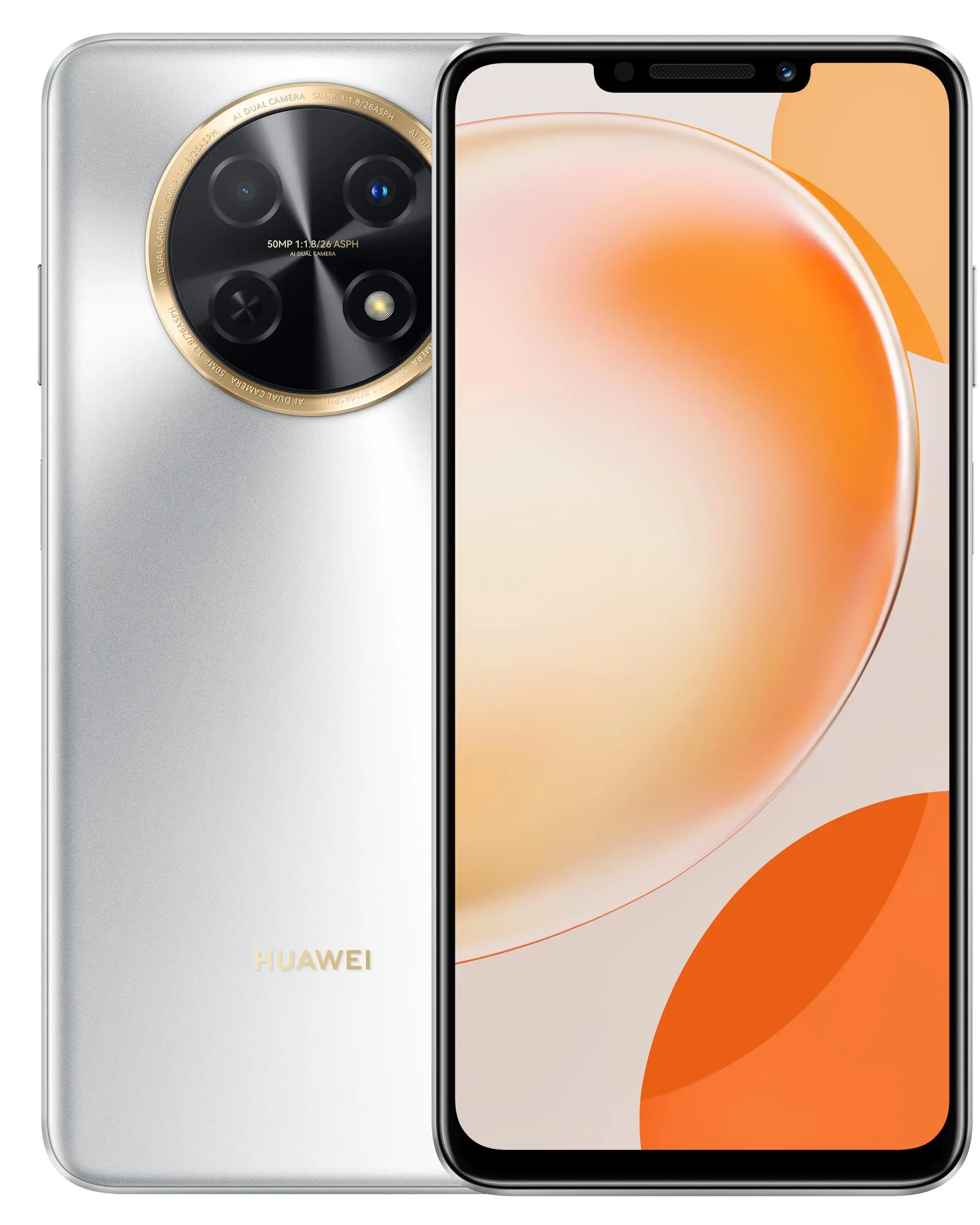 Smartfon Huawei Nova Y91 6/128GB 6,95" 90Hz 50Mpix Srebrny