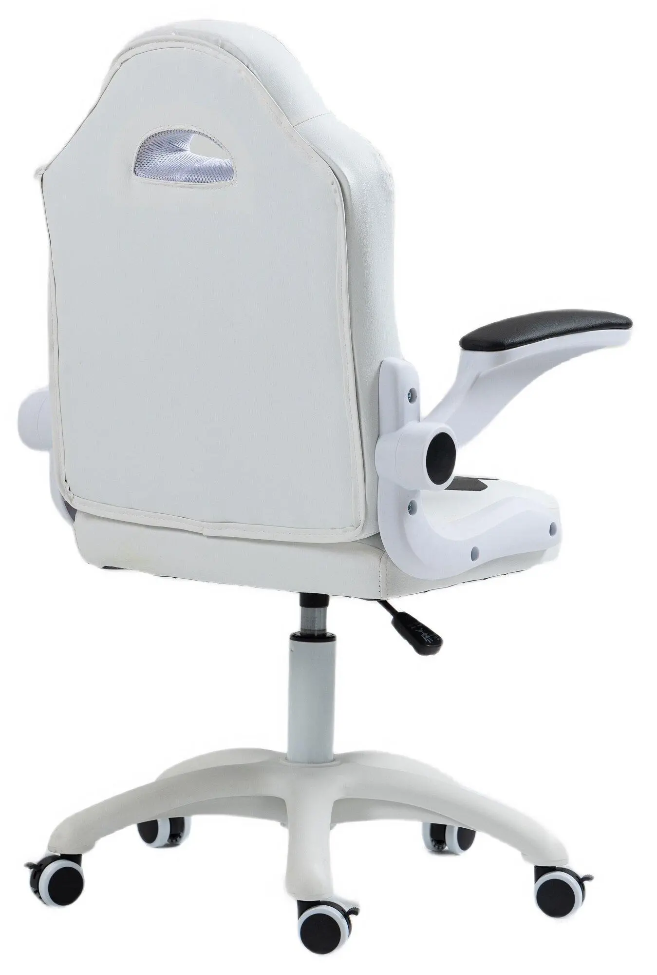 Fotel Cobra Junior Pro CRF-2303 Dla dzieci do 100kg Skóra ECO Biało-czarny