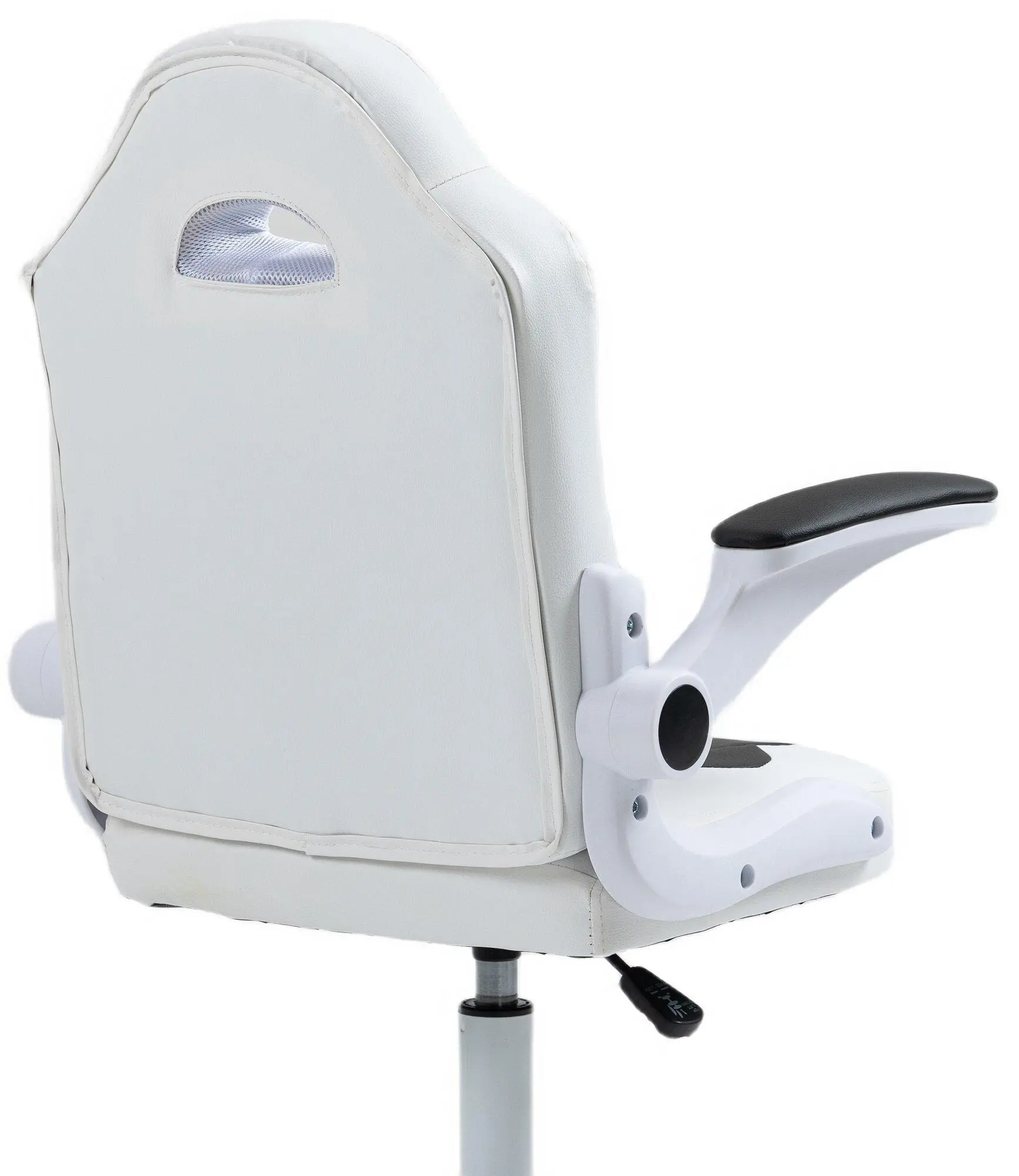 Fotel Cobra Junior Pro CRF-2303 Dla dzieci do 100kg Skóra ECO Biało-czarny