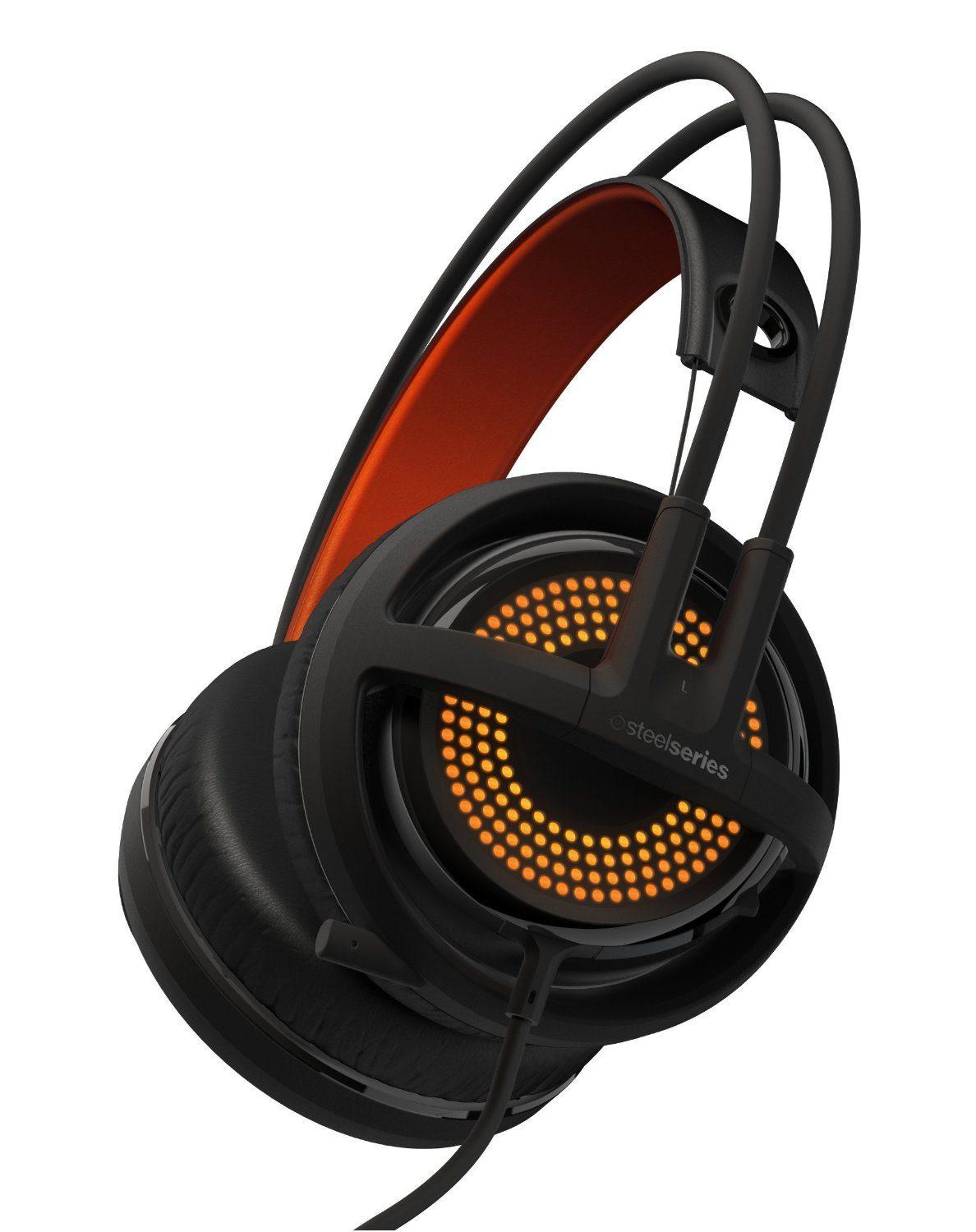 Słuchawki przewodowe z mikrofonem SteelSeries Siberia 350 - czarny