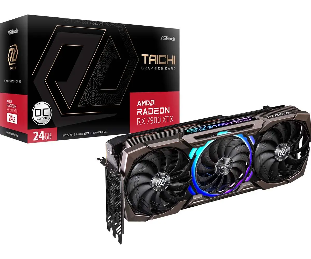 Karta graficzna ASrock Radeon RX 7900 XTX Taichi OC 24GB GDDR6 384bit FSR
