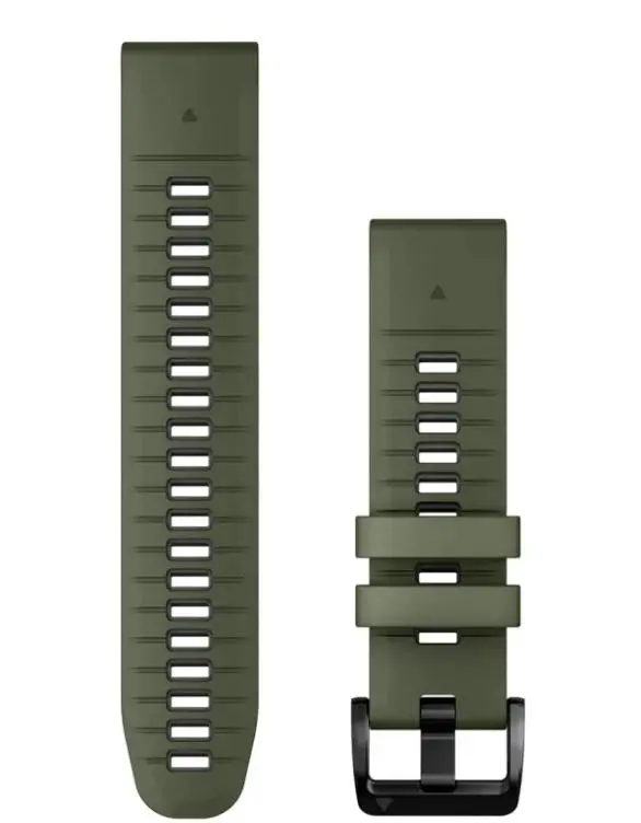 Pasek Garmin QuickFit 22 silikon Ciemno-zielony