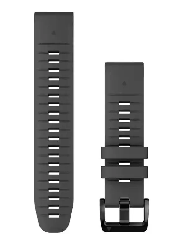 Pasek Garmin QuickFit 22 silikon Grafitowy