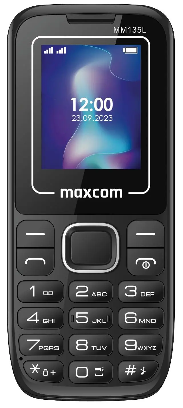 Telefon Maxcom Classic MM135L Niebieski