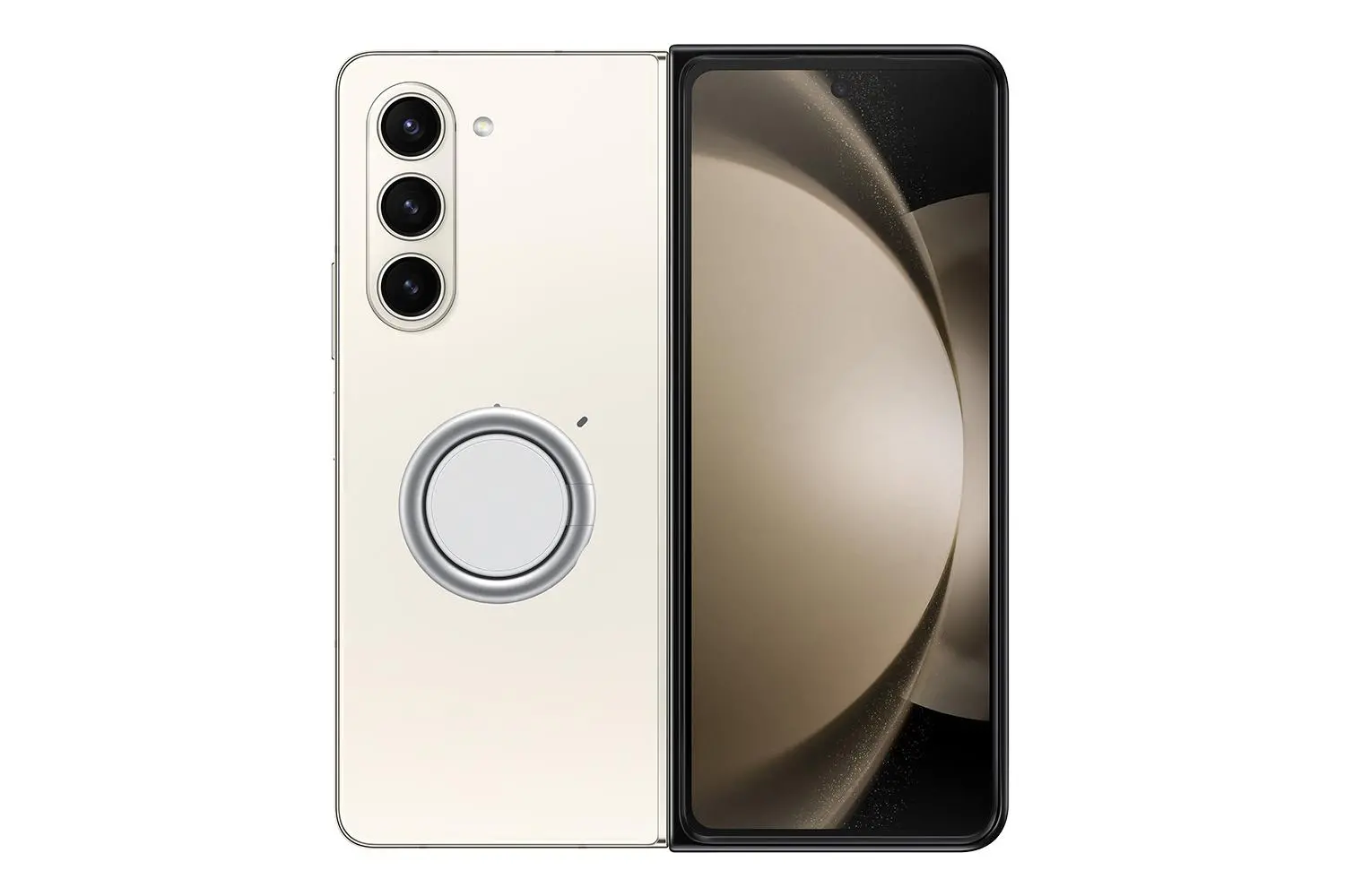 Etui Samsung Clear Gadget Case Fold 5 Przeźroczysty