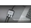 Adapter Unitek D1102A USB-C na HDMI 8K, USB-A, USB-C 100W Szary