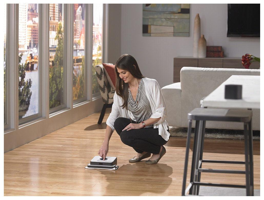 Robot sprzątający iRobot Braava 390 Turbo Funkcja mopowania