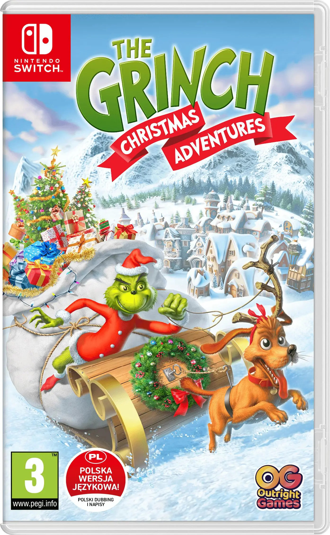 Grinch Świąteczne Przygody Gra na Nintendo Switch