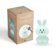 Silikonowy świecący breloczek INNOGIO króliczek GIOkeyrings Rabbit GIO-152