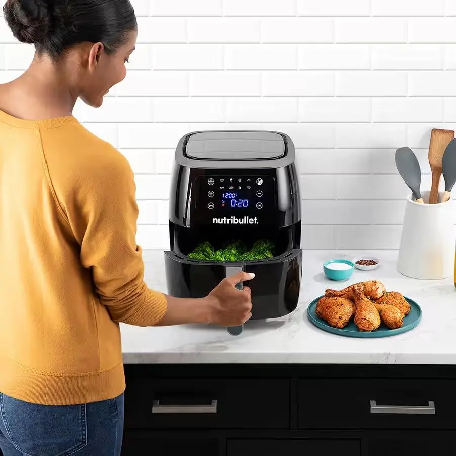 Frytkownica beztłuszczowa Nutribullet NBA071B XXL Digital Air Fryer 1800W 7l