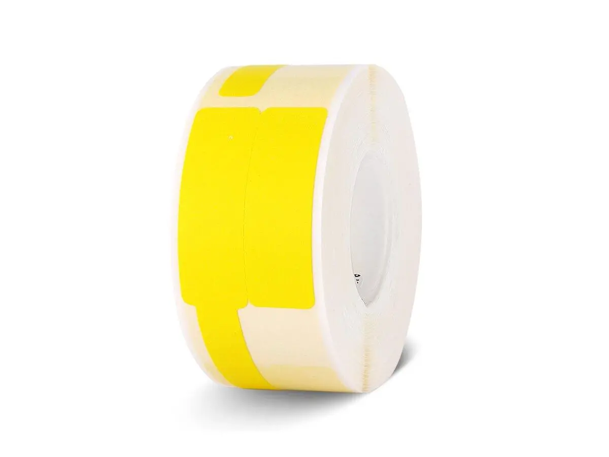 Etykiety Niimbot CABY 25x78mm do drukarek z serii B (B21, B3S) 100szt. Żółty