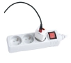 Listwa Hama 44223701 Standard 3 gniazda 1,5m Biały