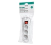 Listwa Hama 44223701 Standard 3 gniazda 1,5m Biały