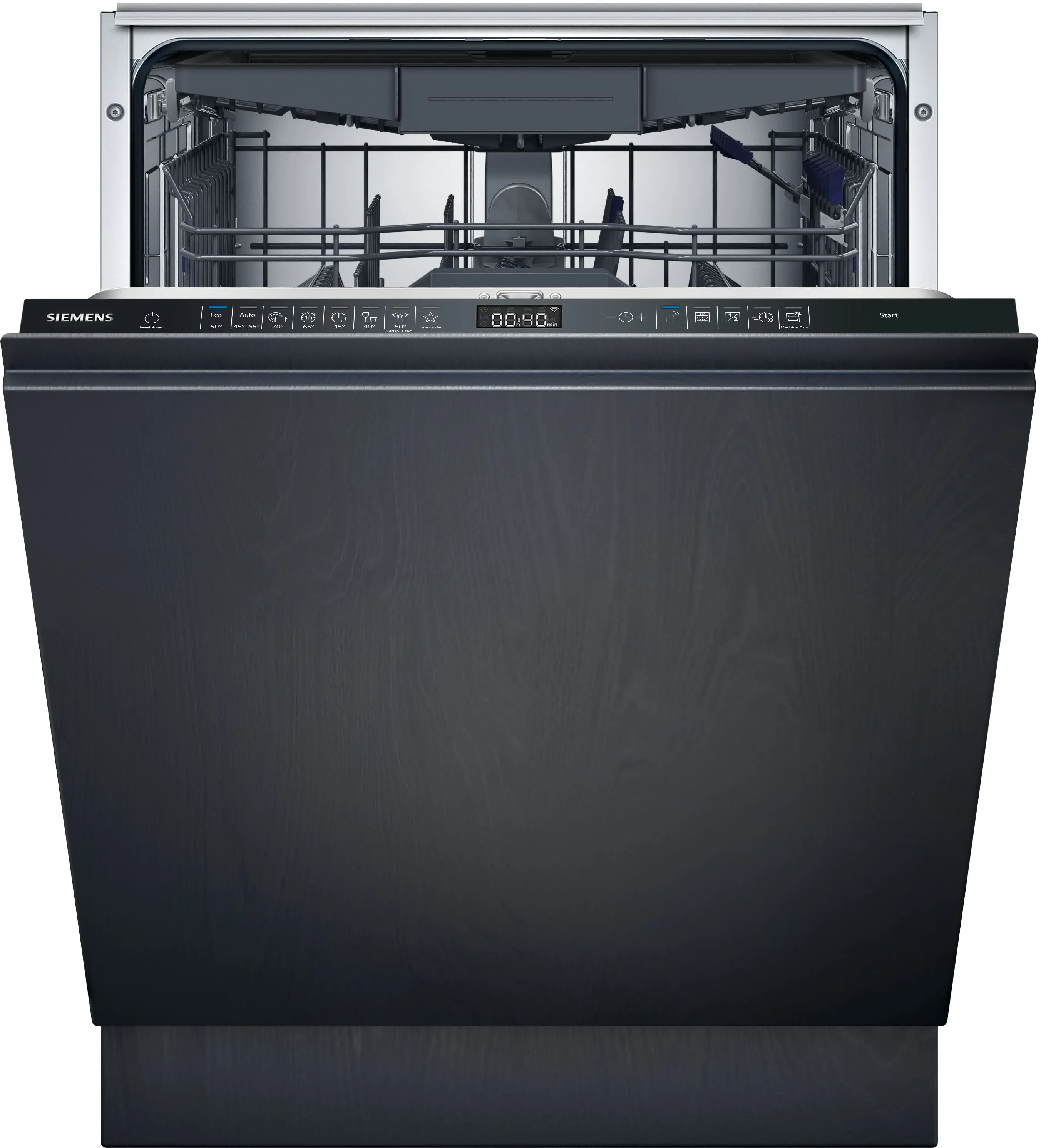 Zmywarka Siemens iQ500 glassZone SN65EX11CE 59,8cm Automatyczne otwieranie drzwi Szuflada na sztućce Zdalne sterowanie