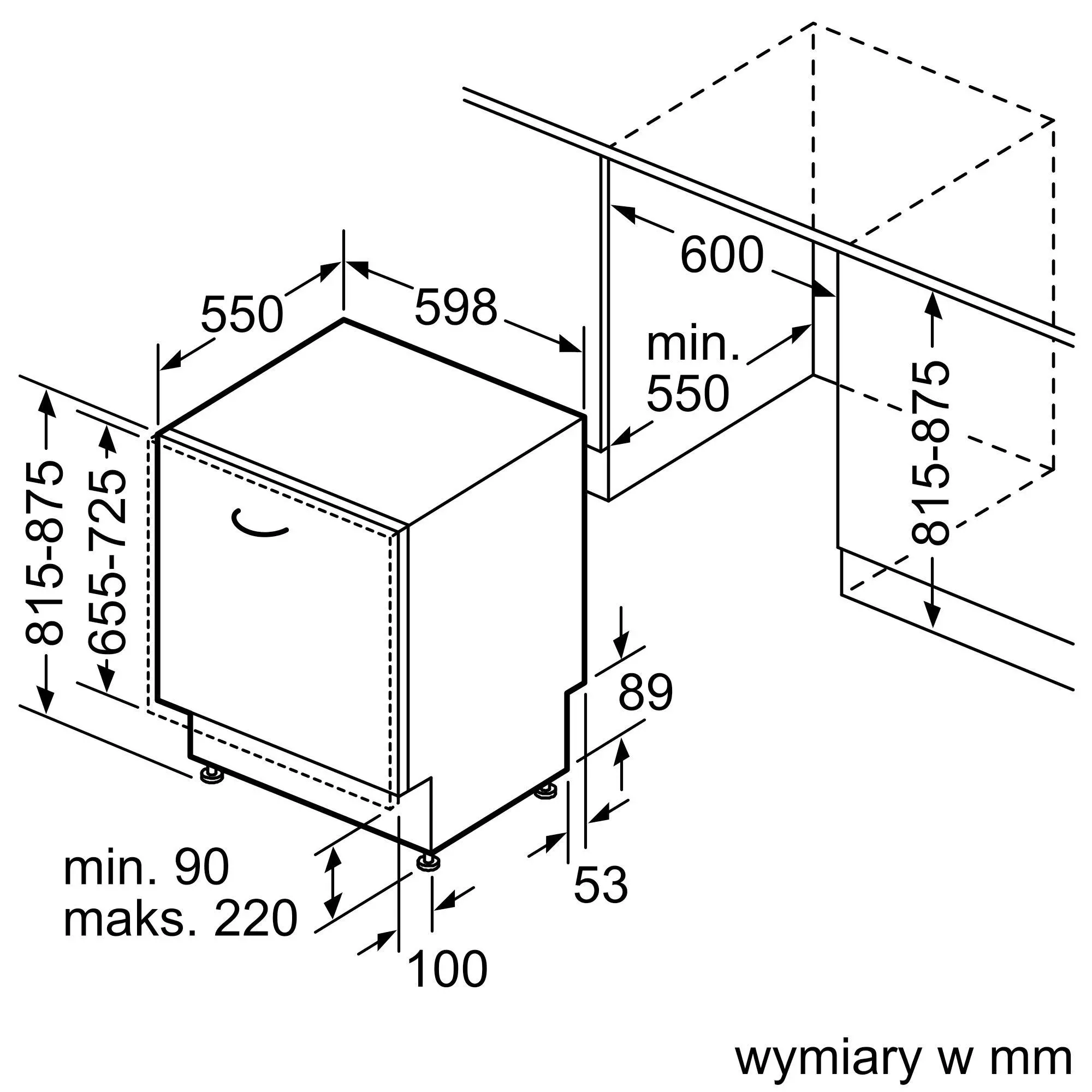 Zmywarka Siemens iQ500 glassZone SN65EX11CE 59,8cm Automatyczne otwieranie drzwi Szuflada na sztućce Zdalne sterowanie