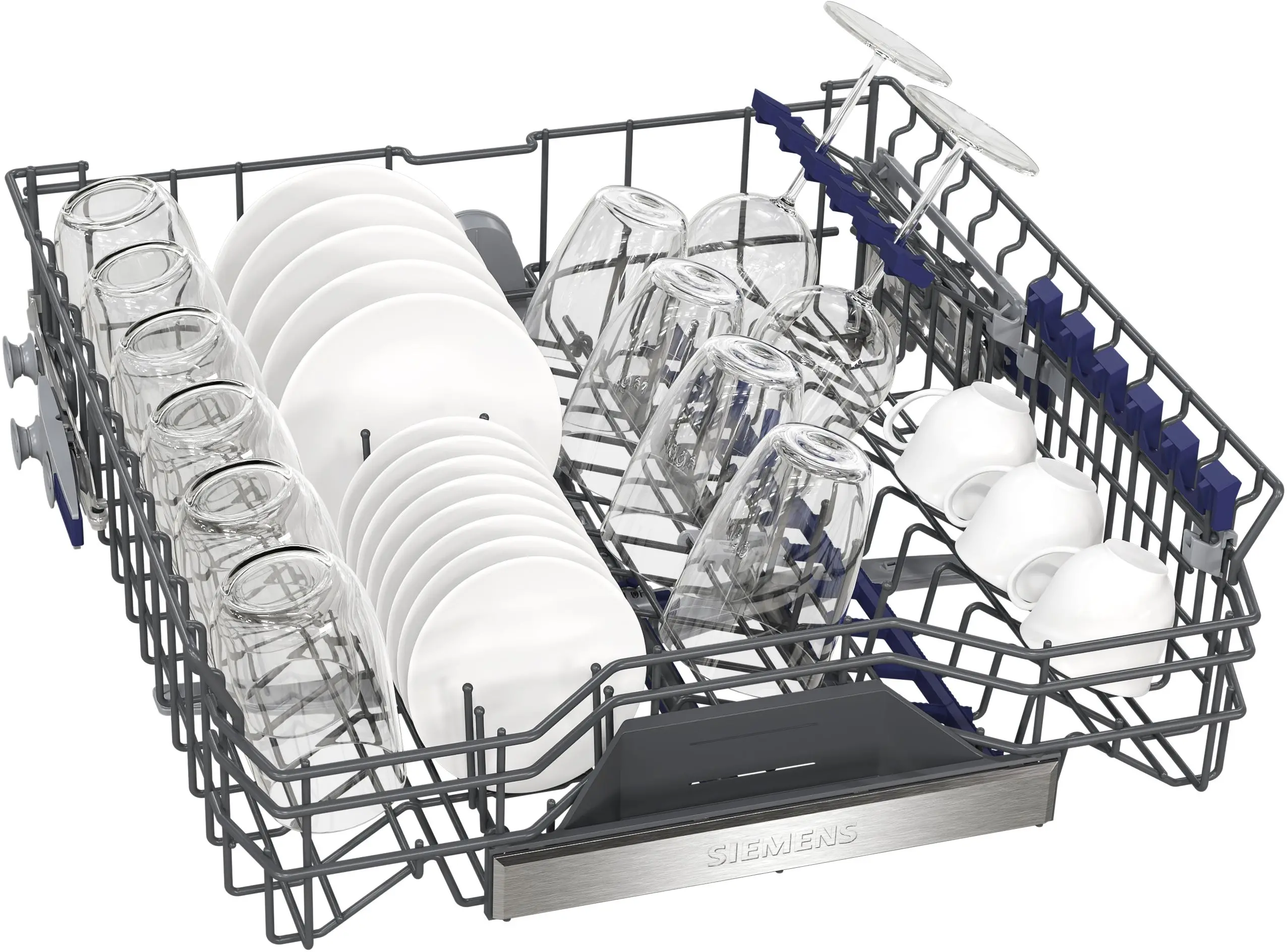 Zmywarka Siemens iQ500 glassZone SN65EX11CE 59,8cm Automatyczne otwieranie drzwi Szuflada na sztućce Zdalne sterowanie