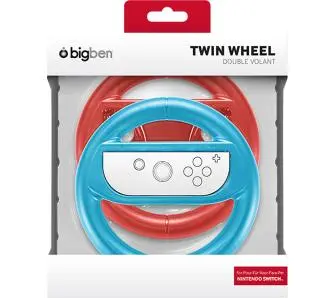 Kierownica BigBen SWITCHDUALWHEEL Pack of Two Wheels dla Joy-Con
