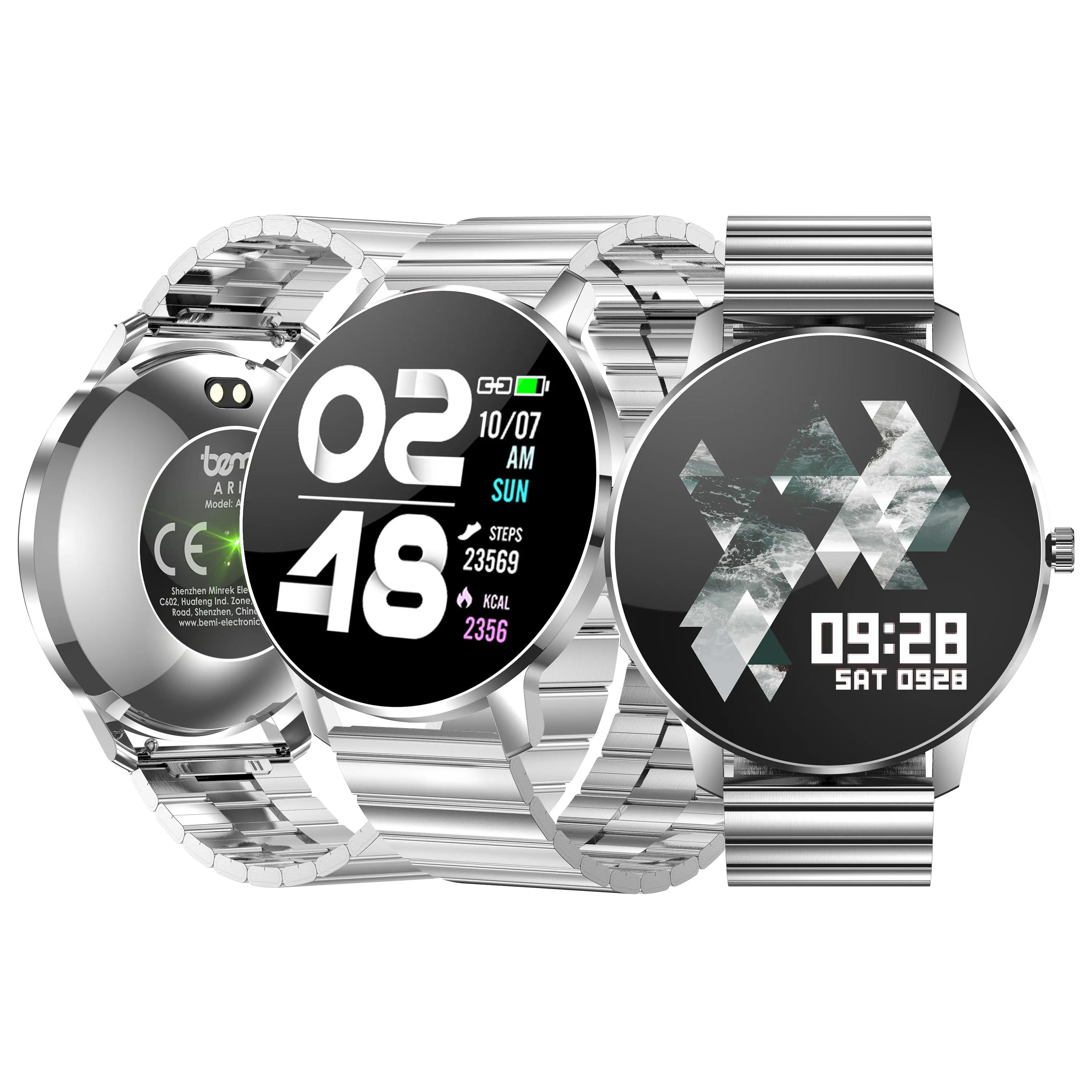 Smartwatch Bemi ARI Chrom