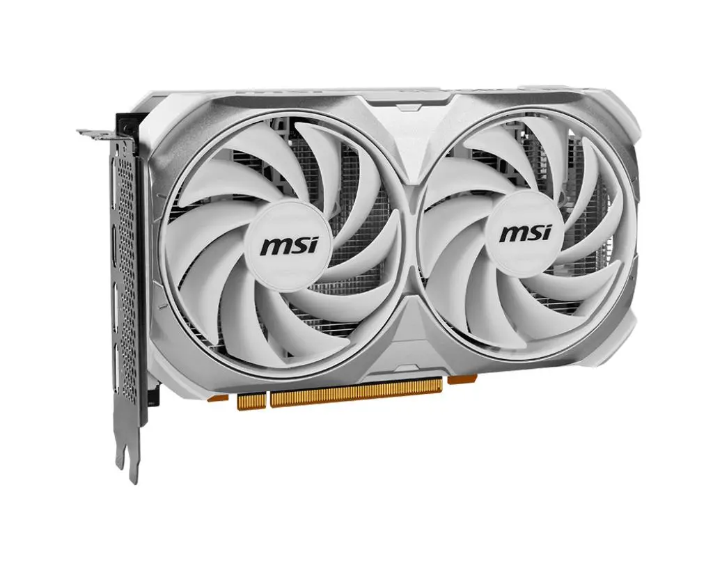 Karta graficzna MSI GeForce RTX 4060 VENTUS 2X White OC 8GB GDDR6 128bit DLSS 3