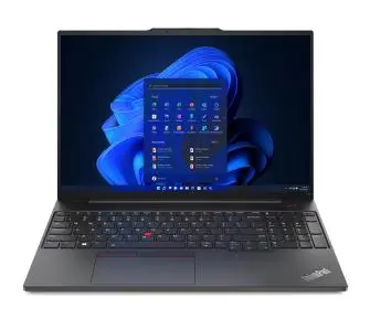 Laptop biznesowy Lenovo ThinkPad E16 Gen 1 16" R7 7530U 16GB RAM 512GB Dysk SSD Win11 Pro Czarny