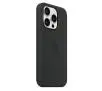 Etui Apple silikonowe z MagSafe do iPhone 15 Pro Czarny