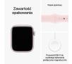 Smartwatch Apple Watch Series 9 GPS + Cellular koperta 45mm z aluminium Różowym pasek sportowy Jasnoróżowy M/L