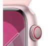 Smartwatch Apple Watch Series 9 GPS + Cellular koperta 45mm z aluminium Różowe opaska sportowa Jasnoróżowa