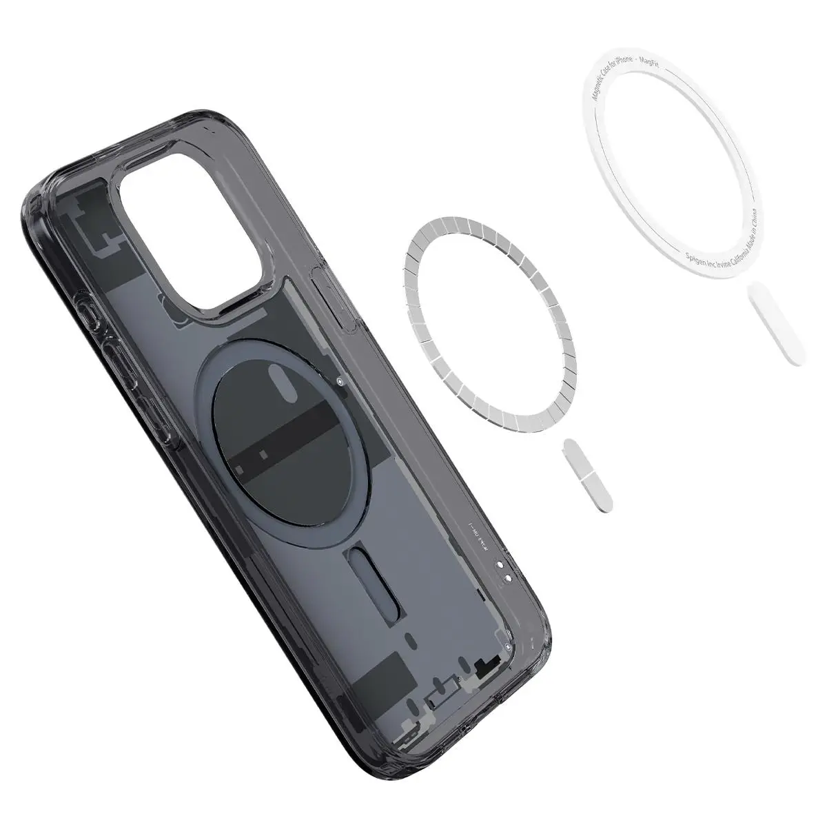 Etui Spigen Ultra Hybrid MagFit do iPhone 15 Pro Max zero one