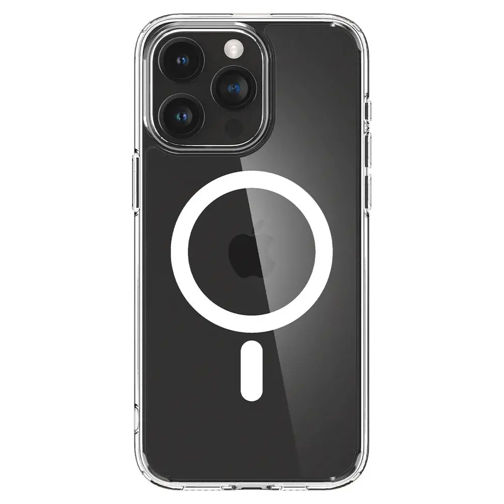 Etui Spigen Ultra Hybrid MagFit do iPhone 15 Pro Max Biały