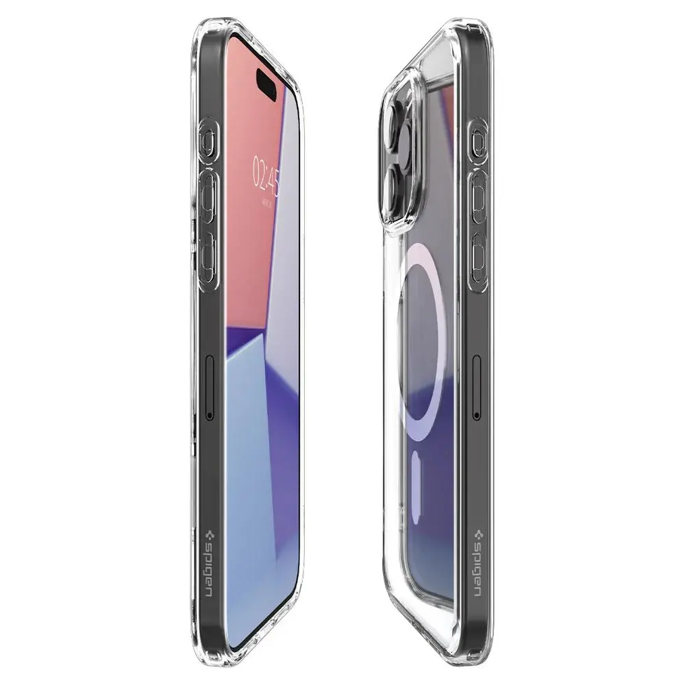 Etui Spigen Ultra Hybrid MagFit do iPhone 15 Pro Max Biały