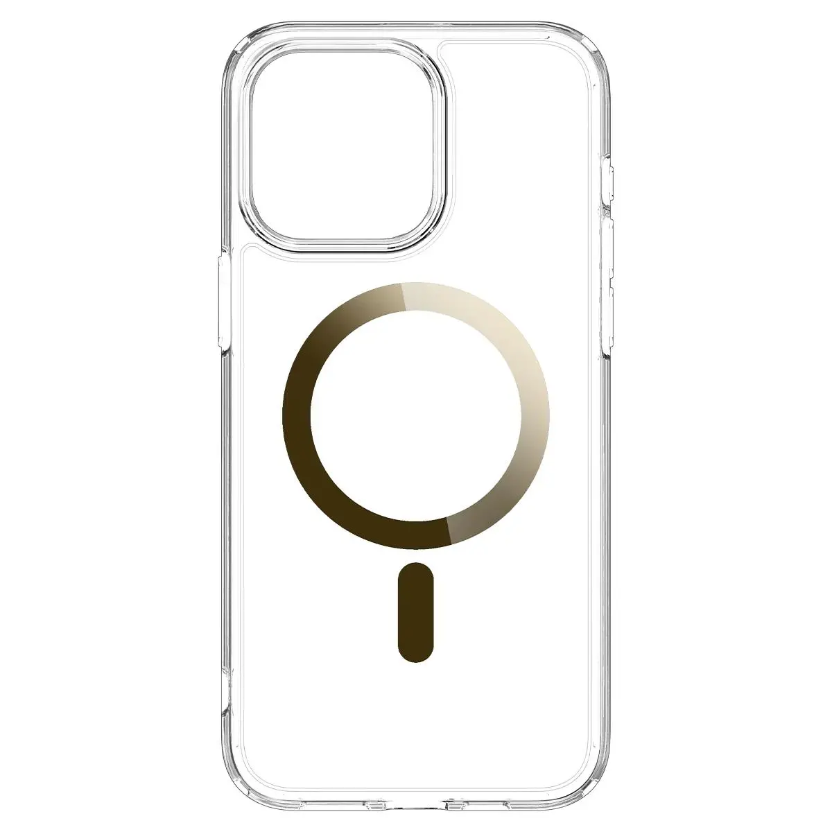 Etui Spigen Ultra Hybrid MagFit do iPhone 15 Pro Max Złoty