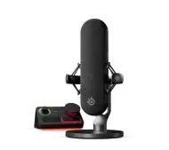 SteelSeries Alias Pro + Stream Mixer Przewodowy Pojemnościowy Czarny