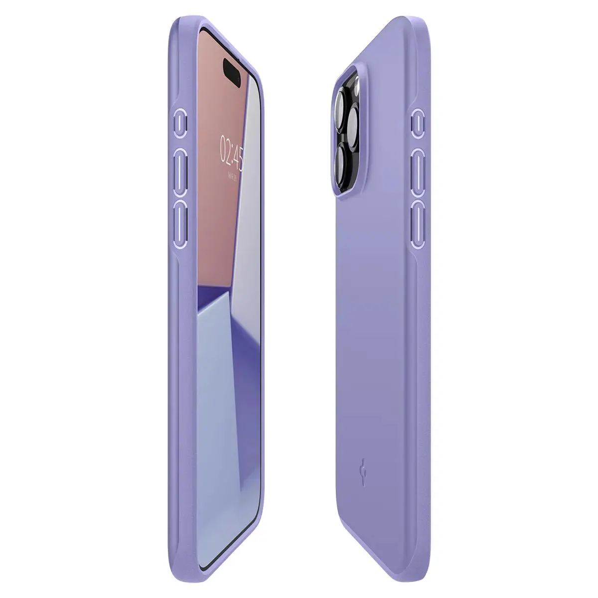 Etui Spigen Thin Fit do iPhone 15 Pro Max Purpurowy