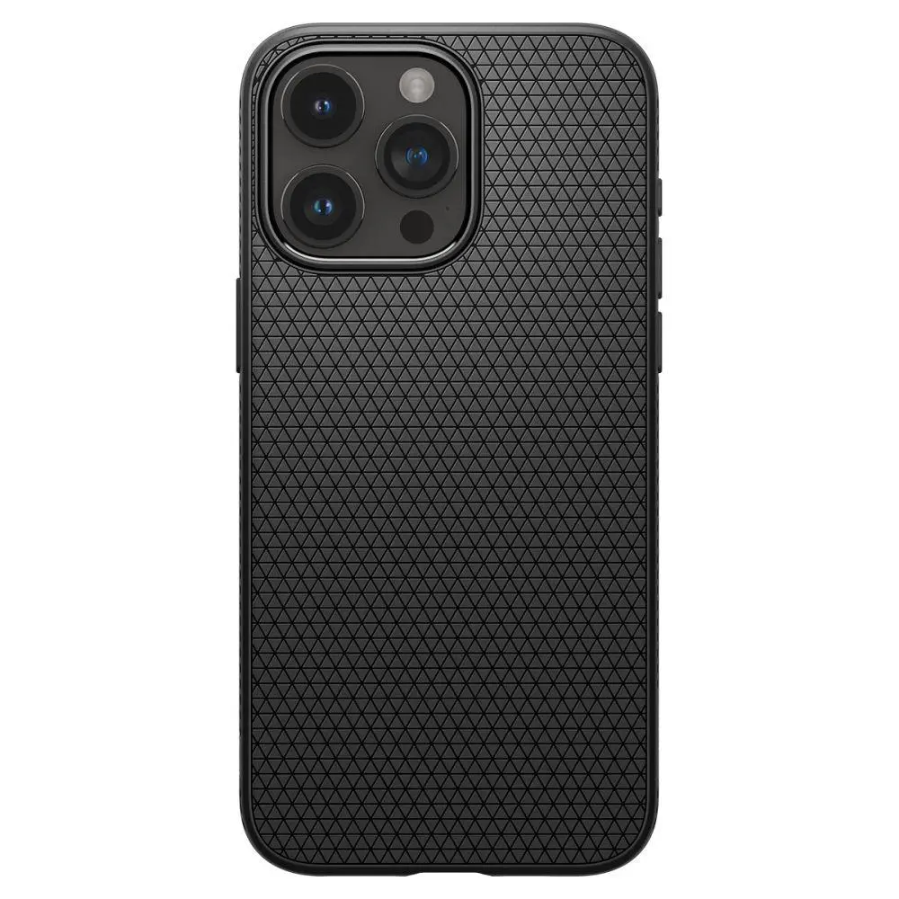 Etui Spigen Liquid Air do iPhone 15 Pro Max Czarny
